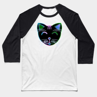 Happy Cat 6 Baseball T-Shirt